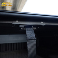 Couverture de benne de camionnette en aluminium à verrouillage dissimulé, couverture de benne rétractable rigide, couverture à enroulement pour Toyota Hilux Revo Rocoo Vigo Travo