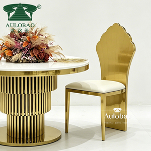 Commercial Luxury Modern Metal Hotel <b>Dining</b> <b>Chair</b> for Living Room and Apartment Use - Product Image 1