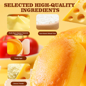 Confezione da 2000g di Snack per Colazione, Dolci e Dessert con Salsa al Formaggio, Senza Grassi <span class=keywords><strong>Trans</strong></span>, Vendita all'Ingrosso - Product Image 4