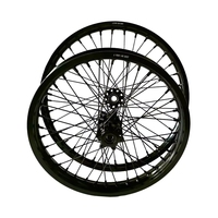 Roues à rayons haute performance pour motocross, moyeux et jantes en aluminium CNC, 21, 19, 18 pouces pour Honda, Yamaha, Suzuki, Kawasaki, moto tout-terrain