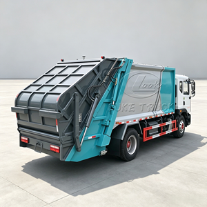 Camión Compactador de Basura Dongfeng en Oferta, Equipado con Tolva Grande y Cargador Trasero, Camión de Compresión de Residuos para Desechos Municipales - Product Image 3