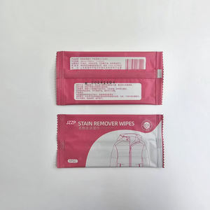 去污湿巾 快速清洁 无需水 柔和温和，不伤衣物，方便携带，适合旅行、餐厅、办公室 - Product Image 3