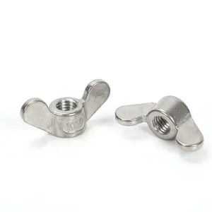 Customised Logo DIN315 Butterfly Wing Nuts Stainless Steel 304 316 Wing Nuts With Factory Cheap Price
