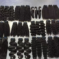 Extensions de cheveux humains vierges vietnamiens bruts de qualité supérieure 12A, double trame, tissées à la machine, vente directe d'usine