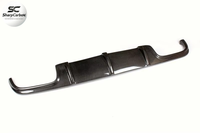 Nouveau diffuseur de pare-chocs arrière en fibre de carbone SharpCarbon pour Benz W219 CLS-Class, noir carbone, surface époxy hautement polie