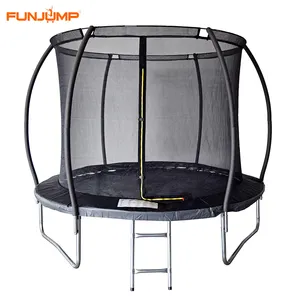 Funjump Eenvoudig Te Monteren Goedkope 10ft 12ft 14ft Bungee Outdoor Trampoline Met Ladder