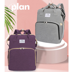 Bolsa Maternidade Impermeável para Carrinho de Bebê, Bolsa de Fraldas com Berço, Mochila para Bebê - Product Image 4
