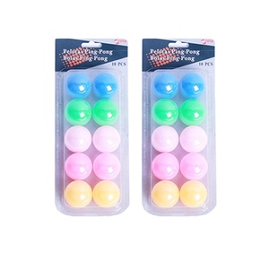 Beerpong-pelotas de plástico para tenis de mesa, 6 unidades de pelotas de <span class=keywords><strong>Ping</strong></span> <span class=keywords><strong>Pong</strong></span> de 40mm y 38mm con Logo personalizado, azul, verde, amarillo, Rosa - Product Image 4