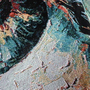 Shorts en <span class=keywords><strong>tissu</strong></span> jacquard polyester/coton personnalisés avec <span class=keywords><strong>peinture</strong></span> sur les yeux, taille élastique, mi-longueur, respirants, tendance, tissés - Product Image 4