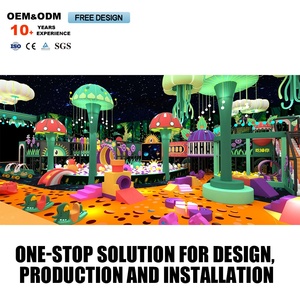 800 1000 1200 Sqm Featuring Slides Mazes and Soft Play Areas Indoor Playground Equipment for Kids <b>Trampoline</b> Park - Product Image 6