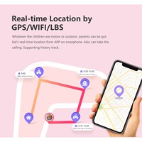 Reloj Inteligente para Niños SENBONO LT21 4G, GPS, SOS, Wifi, Resistente al Agua, Android, SIM, Reloj con Llamadas, Localizador, Smartwatch Infantil