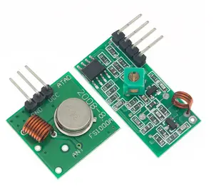 Módulo receptor de relé inalámbrico, Ask módulo transmisor de 2 canales, interruptor de Control remoto inalámbrico, CA de 220v, 433mhz, Ab-tx1 Transmisor Rf