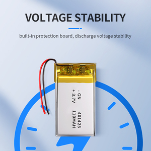 Wholesale Pin Lipo Sạc 401425 Pin Li-polymer 3.7V Pin Lithium Polymer 110Mah 401425 - Product Image 5