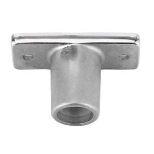 Support d'aviron en acier inoxydable de type T, 60mm x 24mm x 39mm, matériel marin pour remplacement et réparation - Product Image 3