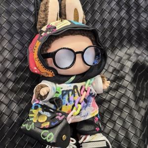 Labuibui Ensemble de vêtements pour poupée de dessin animé en plastique écologique de 17 cm avec lunettes de natation, en polyester, échelle 1:3, unisexe - Product Image 1