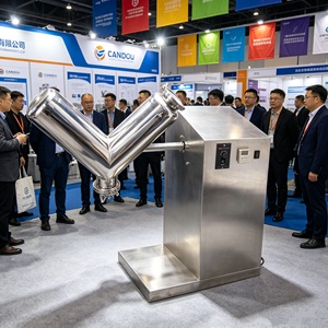 SS304 Stainless Steel Mini V-type Powder Mixing Machine 8L V Mixer Machine for <strong>Sugar</strong> Milk Herb Tea <strong>Ice</strong> <strong>Cream</strong> Powder Blending - Product Image 3