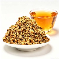 Hochwertiger Yunnan Golden Snail Schwarztee, Fermentierter Frühfrühlings-Fengqing Dianhong, Lose Blätter