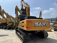 Excavatrice d'occasion SANY SY235C de haute qualité, fabriquée en Chine, avec peu d'heures de fonctionnement, 23 tonnes, hydraulique, moteur PLC, boîte de vitesses, chargeur frontal