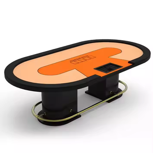 โต๊ะเล่นการพนันคาสิโนแบบมืออาชีพ10ผู้เล่นที่กำหนดเองเท็กซัสโฮลเอ็มโต๊ะโป๊กเกอร์ - Product Image 4