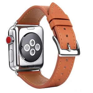 Banda de cuero para <span class=keywords><strong>Apple</strong></span> <span class=keywords><strong>Watch</strong></span> 38/40/42/44mm iwatch banda deporte de serie 5/4/3/2/1 - Product Image 5