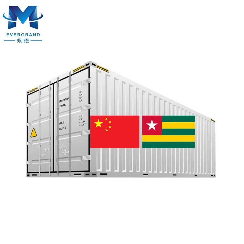10 Jaar China Agent 40hq Gebruikte Container Voor Lading Laden En Lozen Poort Van Lome Togo
