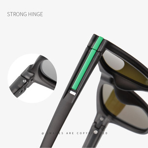 TR90 <strong>Polarized</strong> <strong>Sunglasses</strong> TR7551 UV400 Protection Light Weight Comfortable Full Rim Retro Men Fashion <strong>Sports</strong> Driving Eyewear - Product Image 5