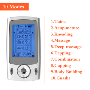 Elektrisches Nerven-Entspannungs-Muskel massage gerät 10 Modi TENS-Schlankheit gerät Elektrische Körper massage Wiederauf lad bares Physiotherapie gerät - Product Image 6