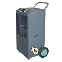 FREEAIR Nouveau Déshumidificateur Commercial Portable Intelligent à Affichage Numérique 90L/J avec Compresseur Rotatif et Garantie 1 An pour Atelier