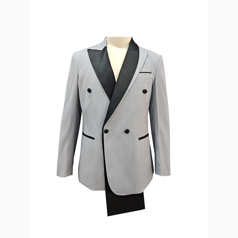 Slim Fit Jacquard Tuxedo Men Suit Wedding Party