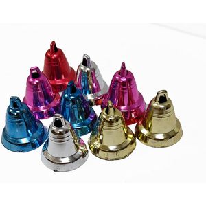 Paquete de 10 campanas colgantes multicolores para decoración de árboles de Navidad, tamaño personalizado para decoraciones festivas DIY, pedido mínimo de 100 Uds. - Product Image 3