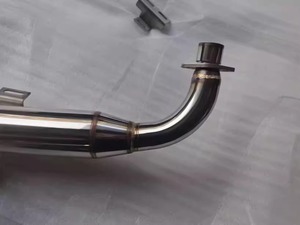 Tuyau d'échappement en acier inoxydable pour moto, compatible avec les composants Honda CT50, CT70, ST50 et ST70 - Product Image 3