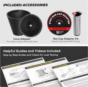<span class=keywords><strong>AutoLine</strong></span> Pro HyperSmoke 12V Machine à fumée automobile Testeur <span class=keywords><strong>de</strong></span> fuite EVAP - Pression réglable Fluide homologué OEM Intégré Air All - Product Image 5