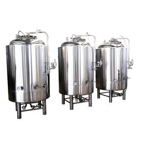 1000 Liter Rvs Cooling Jacketed Geïsoleerde Conische 10HL 1000L Bier Brite Tank Met <span class=keywords><strong>CO2</strong></span> Koolzuur Steen - Product Image 1