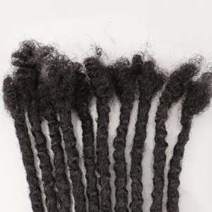 Offre Spéciale Afro Crépus <span class=keywords><strong>Naturel</strong></span> <span class=keywords><strong>Cheveux</strong></span> <span class=keywords><strong>Rasta</strong></span> Humains 10 Pouces 0.4-1.0 cm <span class=keywords><strong>Naturel</strong></span> Noir Humain Dread Texturé Locs - Product Image 4
