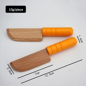 <span class=keywords><strong>Couteau</strong></span> en bois pour enfants, <span class=keywords><strong>couteau</strong></span> pour tout-petits pour hacher, couteaux pour enfants pour cuisiner, couteaux sûrs pour enfants, pour couper les légumes et les fruits - Product Image 5