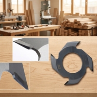 Couteaux de jointage TCT de précision pour une coupe efficace des joints à languettes dans la menuiserie, outil de coupe à languettes en carbure pour le travail du bois