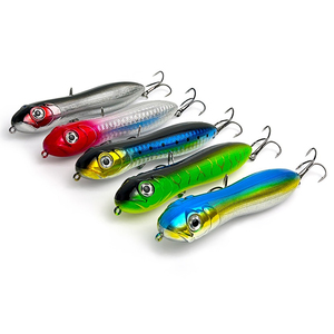 Vente en gros Dovesun Leurre Minnow de pêche au <span class=keywords><strong>poisson</strong></span>-chat, de bonne qualité, attrayant, avec perles sonores, en ABS, pour eau douce - Product Image 1