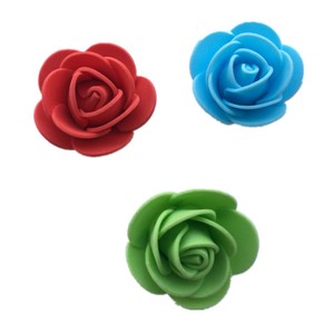 <b>Foam</b> Rose Head 3.5cm Artificial Flower Wedding Decoration Home <b>Craft</b> Supply - Product Image 5