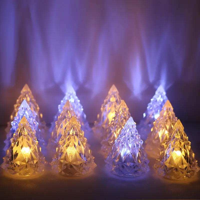 Decorazione natalizia luci lampada di cristallo per interni decorazione romantica per la stanza delle nozze