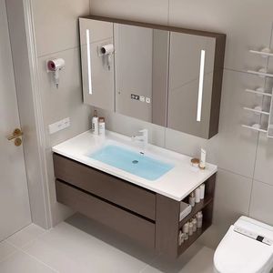 Bán hot chất lượng cao treo tường tủ phòng tắm cho phòng tắm được chấp nhận tùy chỉnh phòng tắm <span class=keywords><strong>vainty</strong></span> - Product Image 4