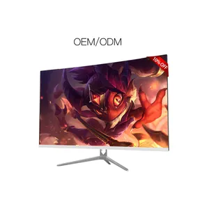 Süper ince 2k bilgisayar LCD ekran 4k 32 inç kavisli bilgisayar PC oyun monitörü 144hz