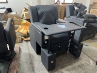 Fauteuil de massage électrique pour pédicure et soin des cils, avec fonction bain de pieds, pour salons de beauté et de manucure