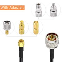 Kabel Koaksial RF RG174 50 Ohm Low Loss dengan Panjang yang Dapat Disesuaikan dari Produsen