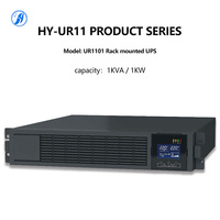 Fuente de Alimentación UPS Huayu HY-UR1102s de 1KVA, Monofásica, 220VAC, Onda Sinusoidal Pura, Diseño de Rack para Centro de Datos/Computadora/Servidor