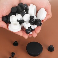Bouchon conique en silicone souple et élastique en forme de T, résistant aux hautes températures, anti-collision, absorption des chocs, étanchéité, découpe