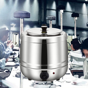 Equipo de Cocina de Acero Inoxidable para Restaurantes y Hoteles de Lujo, Calentador de Alimentos Eléctrico con Ajuste de Temperatura, Olla Grande para Calentar Sopa - Product Image 3