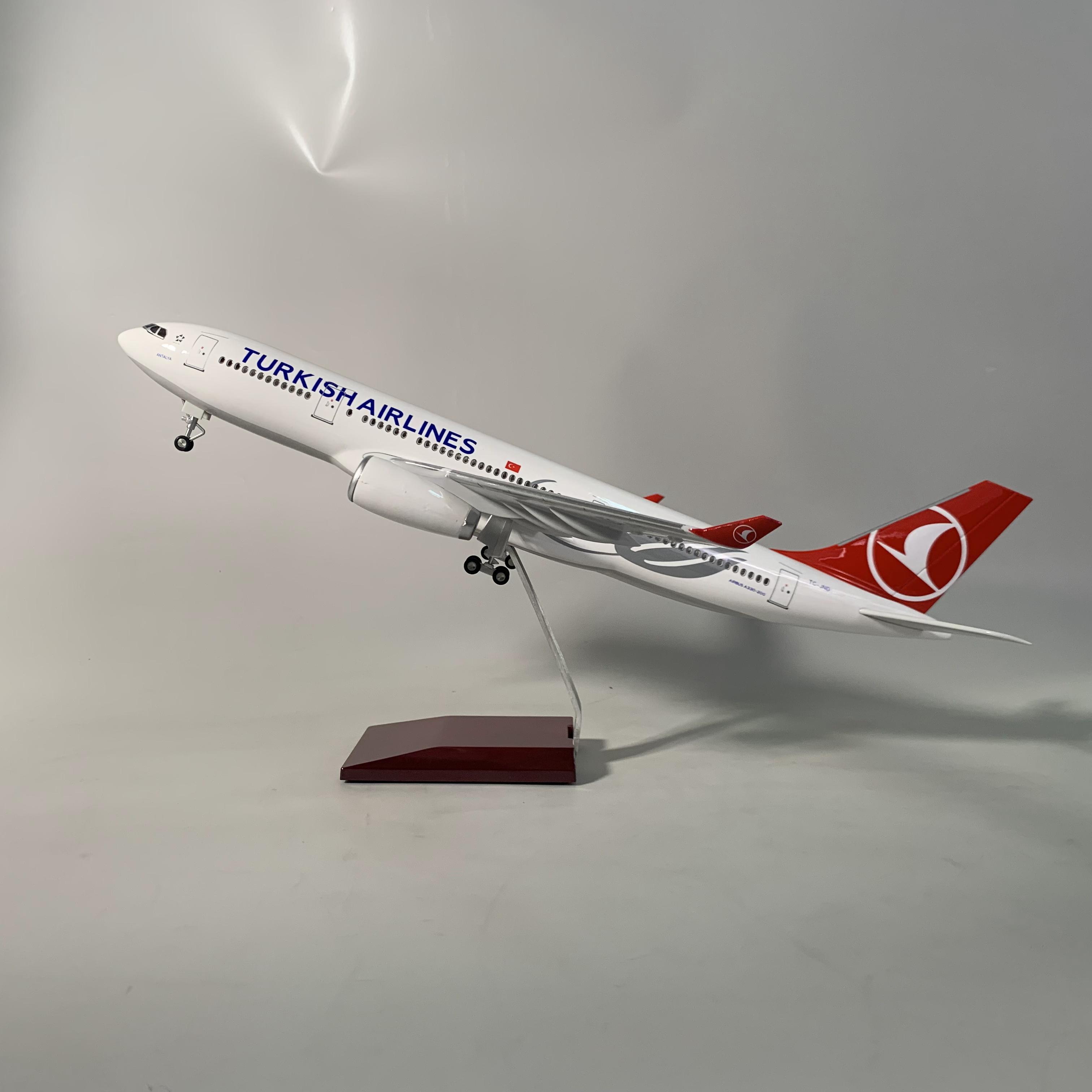 LED Airbus A330 Turkish Airlines Model - Business Gift