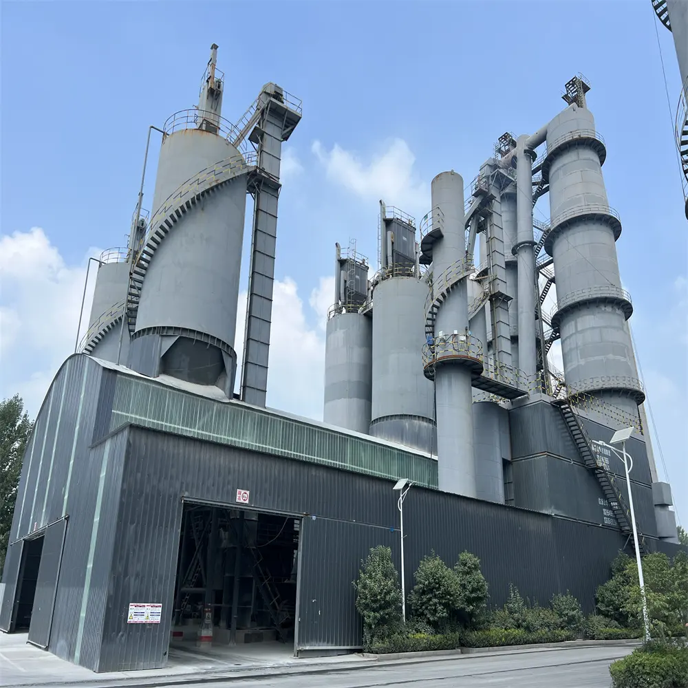 Four à chaux à arbre vertical Kaidong 100tpd pour usine de chaux hydratée à chaux rapide