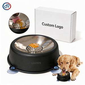 SIMITIPET Ciotola Lenta per Cani in Acciaio Inossidabile con Logo Personalizzato per Snack Liquidi, Giocattolo da Leccare per Cuccioli, Ciotola Igienica e Resistente per Animali Domestici - Product Image 1