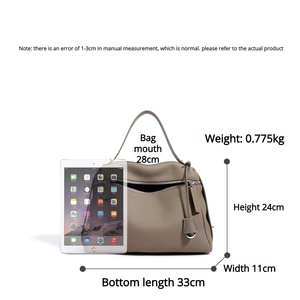 Bolsa de Tecido de Pelo Macio Masculina 2026 Início da Primavera Versátil Bolsa Mãe Cor Sólida Grande Capacidade Bolsa de Ombro Transversal - Product Image 6